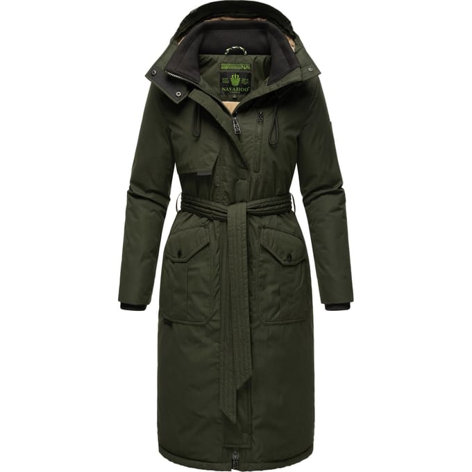 Navahoo dames winterjas Hokulanii – Lang & Licht Gewatteerd
