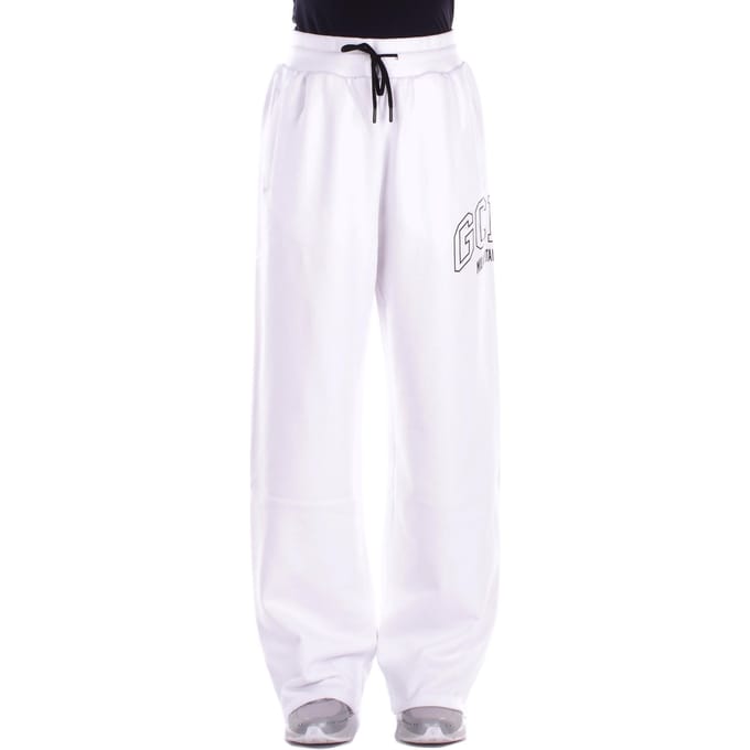 Gcds Witte zwarte broek