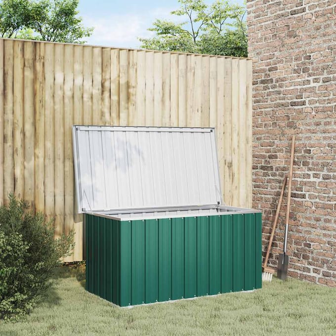 vidaXL - Tuinbox - Groen - 129x67x65 - cm