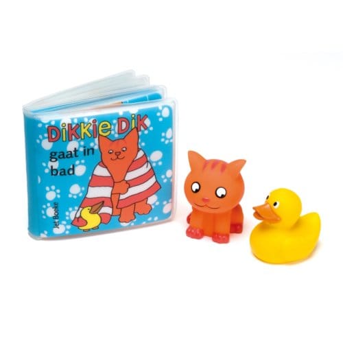 DikkieDik Dikkie Dik gaat in bad+speeltje Multi unisex