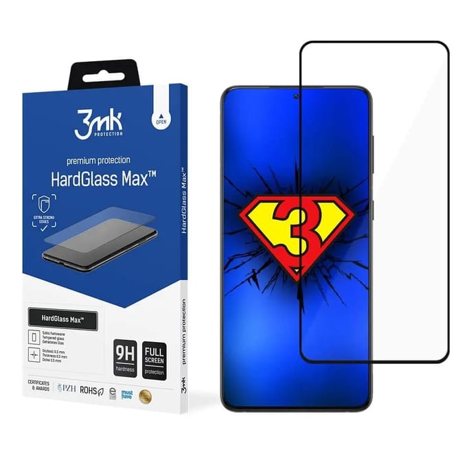 Versterkt gehard glas 3MK Samsung Galaxy S21 FE 5G - HardGlass Max