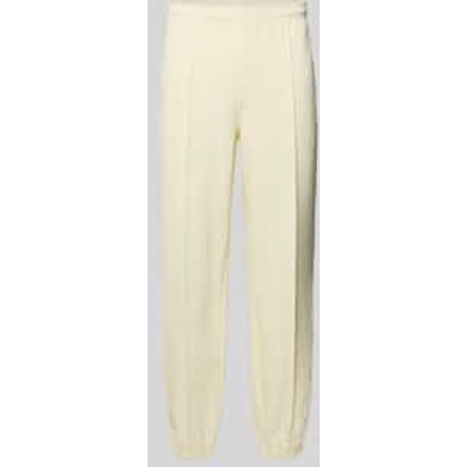 Regular fit sweatpants van katoenmix