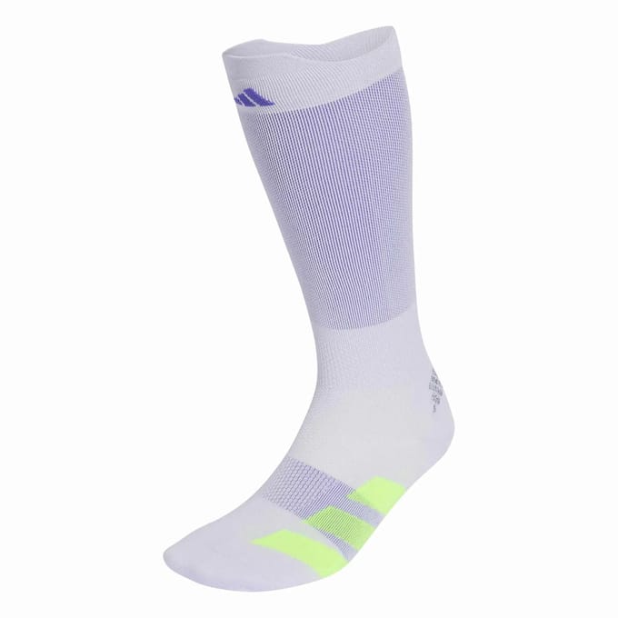 Adidas Performance Adizero Kuitlange Hardloopsokken - Unisex - Paars