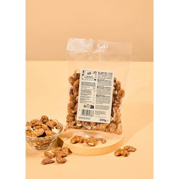 Gebrande cashewnoten salted caramel 200 g