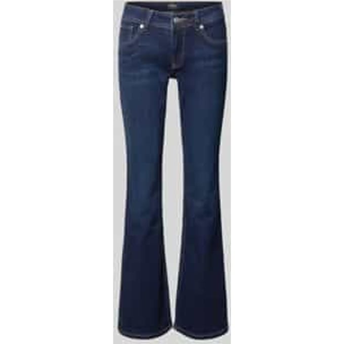 slim fit bootcut jeans van katoenmix model 'PIMLICO'