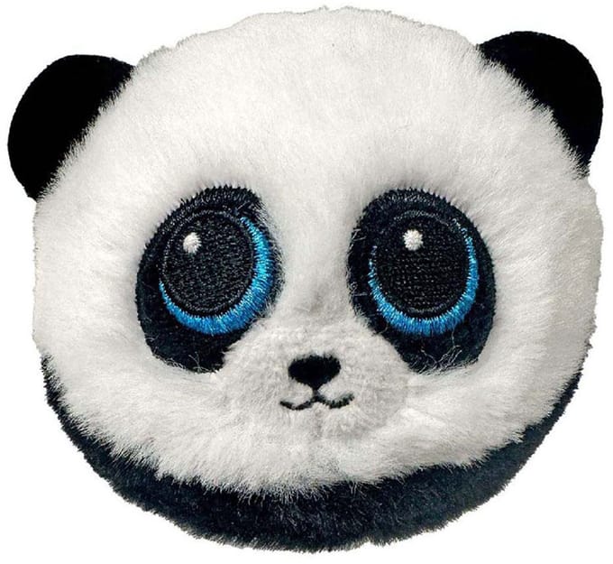 TY Beanie Bouncers Knuffel Panda Checkers