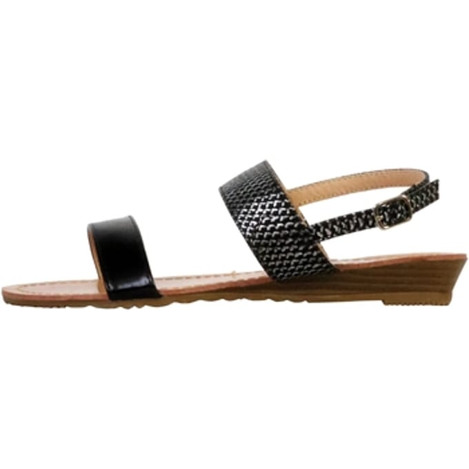Sandalen met sleehak The Divine Factory 261208