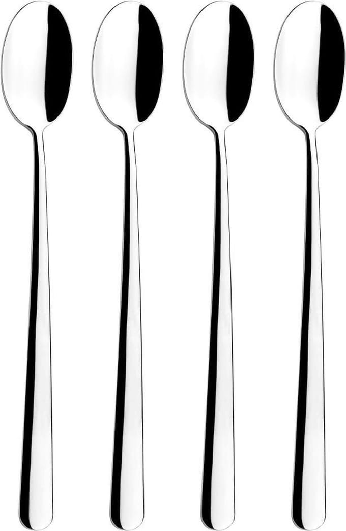 Sabatier Moderna - Set longdrink-/ijslepels - 4 stuks