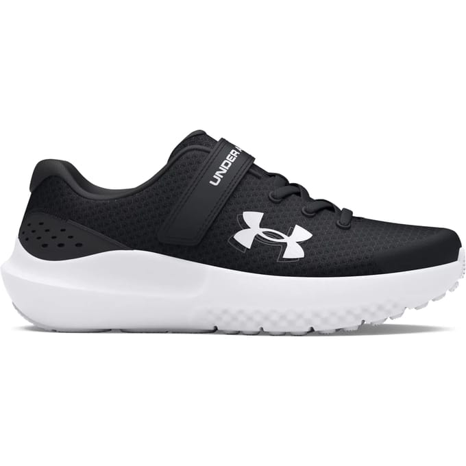 Under Armour Bps Surge 4 Ac Hardloopschoenen Zwart EU 31 1/2 Jongen