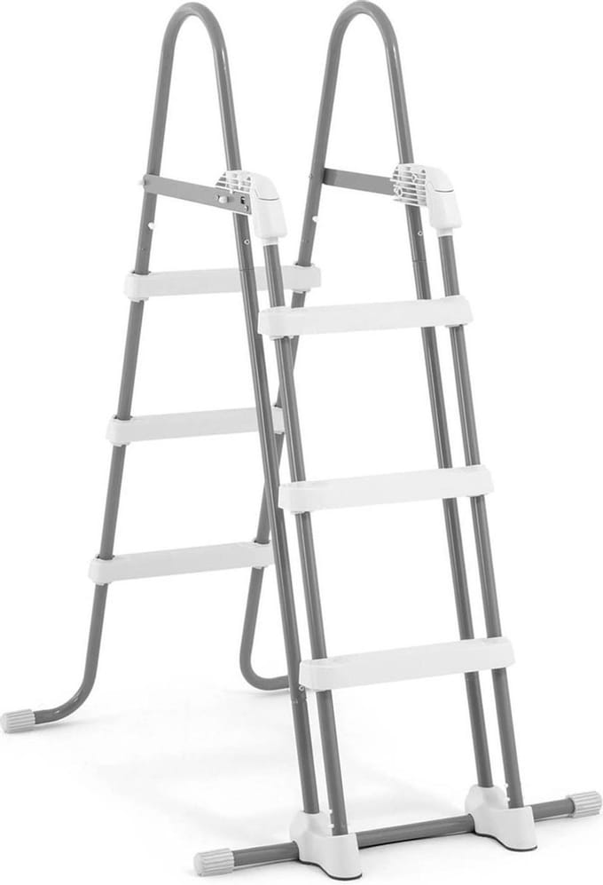 Intex zwembadtrap Zilver/wit