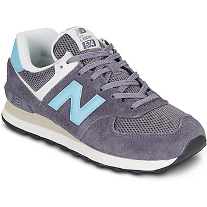 New Balance 574 Suede Trainers, Grijs