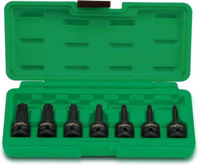 1/2 KRACHTDOPPENSET TORX T30-T70