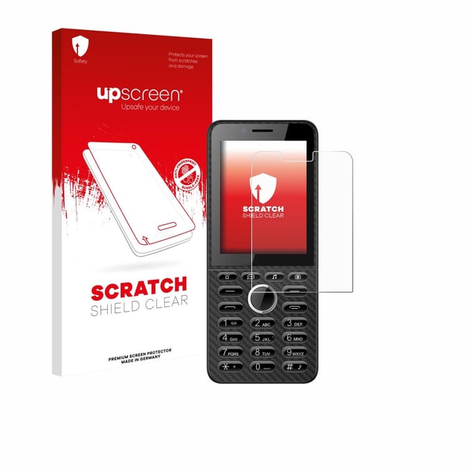 upscreen - Screenprotector voor Energizer E288S - Folie Beschermfolie transparant
