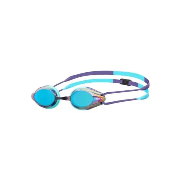 Arena Zwembril Tracks Mirror Mint / Paars