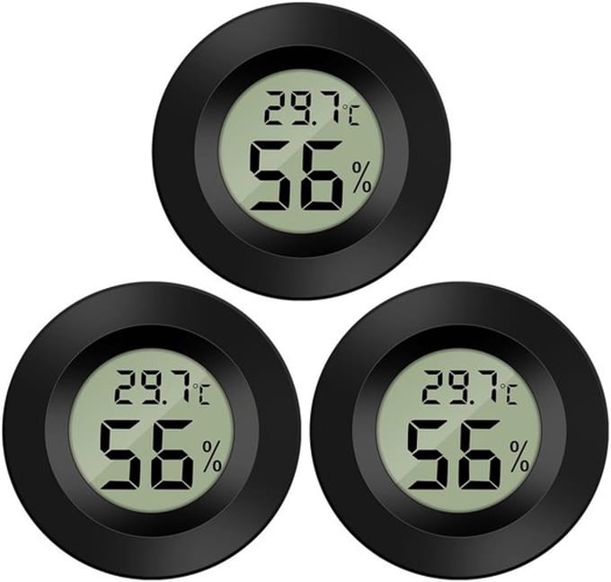 Allecto - Digitale Minithermometer en Hygrometer - Temperatuur en
