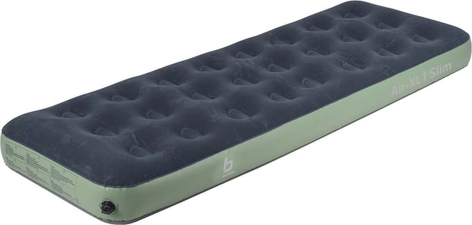 Bo-Camp Luchtbed Velours Air-XL1 Slim - 200x70x23cm - 1 persoons