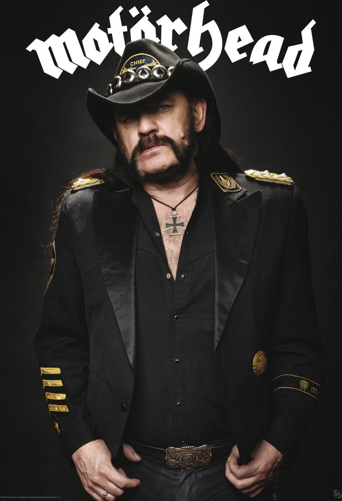 Poster Motorhead Lemmy 61x91,5cm