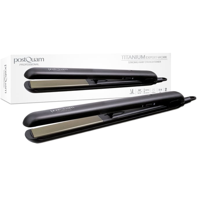 Hair Straightener Id Italian PQPAE2006 Black (Refurbished A)