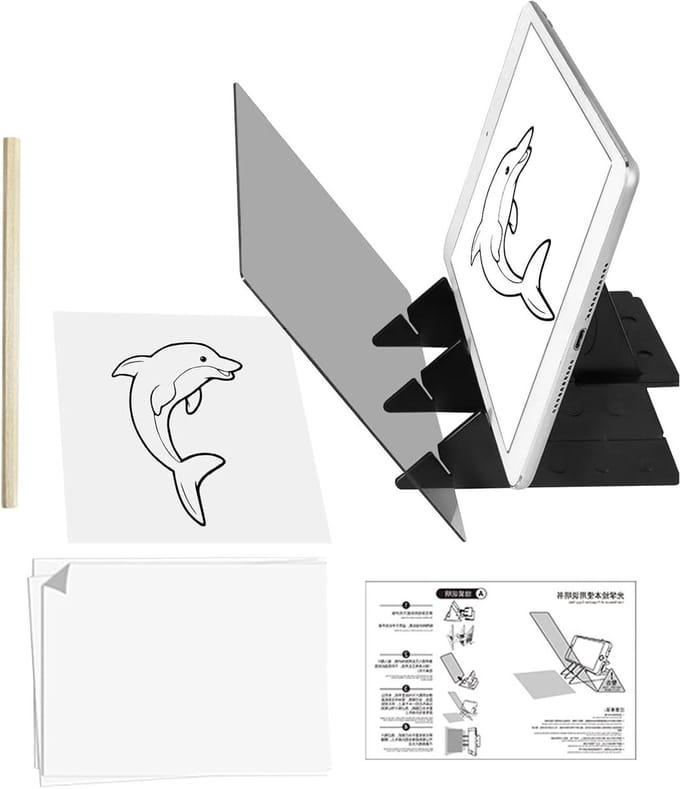 Tekentafel Projector - Schets Bord - Creatief Ontwerpen - Precisie Optiek - 139x205cm - Niet gespecificeerd