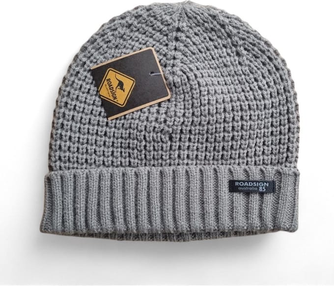 Roadsign Australia - muts heren - beanie - grijs - gebreid