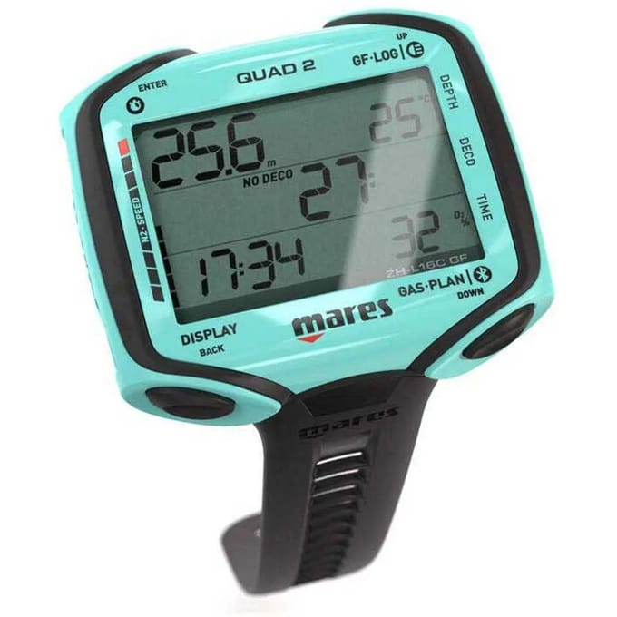 Mares Quad 2 Duikcomputer Aqua