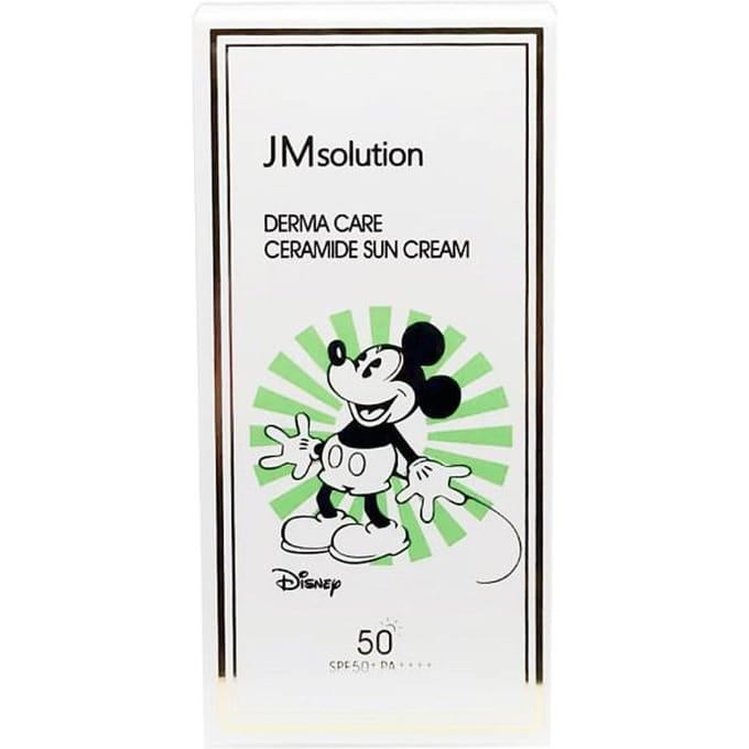 JMSolution Disney Derma Care Ceramide Sun Cream SPF50/PA ++++ 50ml + RANDOM GIFT white