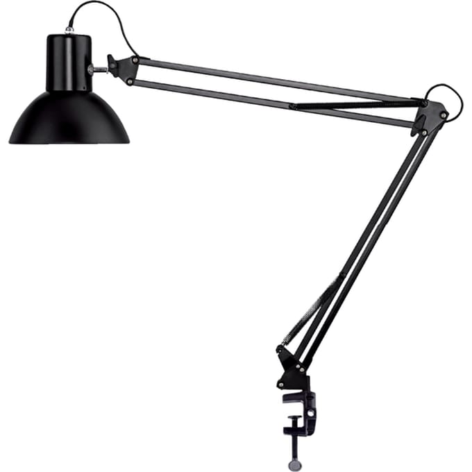 Bureaulamp Unilux Success 66 led tafelklem zwart