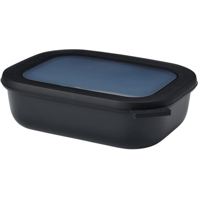 Mepal - Multikom Cirqula vershouddoos - 1000 ml - Rechthoekig - Nordic black