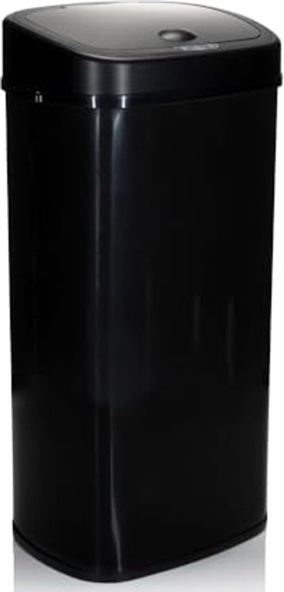 Automatische Vuilnisbak met Sensor - 68 Liter, Stalen Afvalemmer met LED Timer