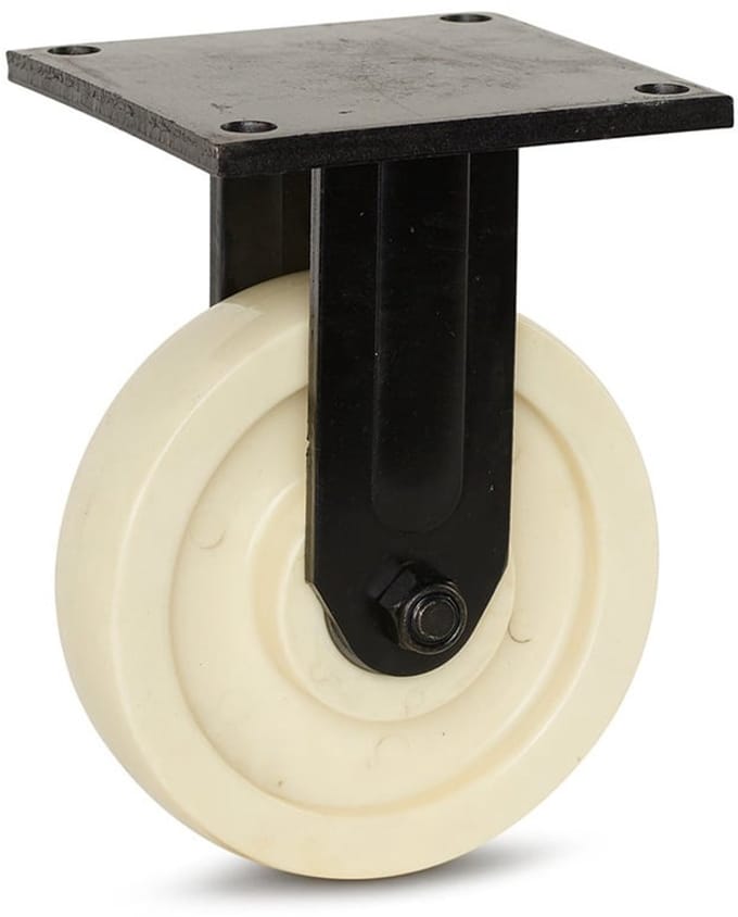 Nylon extra zwaarlast bokwiel - 200mm - 1.300kg