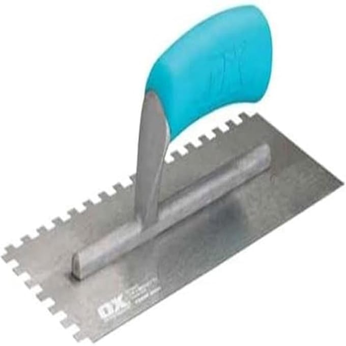 Gekande RVS Tegels Troffel - 6mm voor perfect tegelwerk