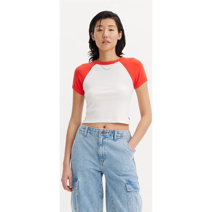 Levi's Oracle T-shirt Ecru Taglia: L | Maglie Sportivi Outlet | Donna | Marrone