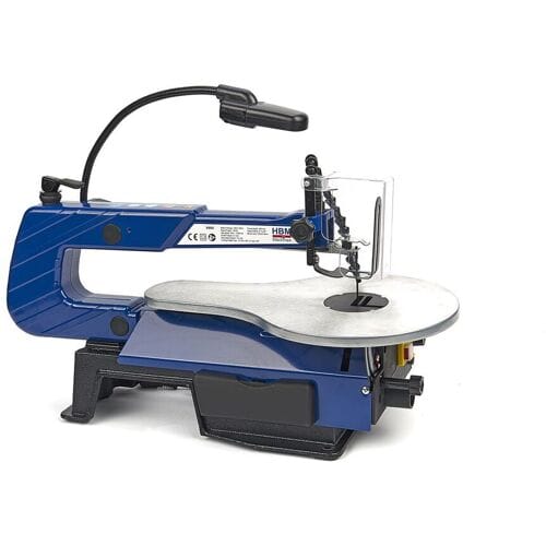 HBM 120 Watt figuurzaagmachine (met verlichting en stofblaassysteem)
