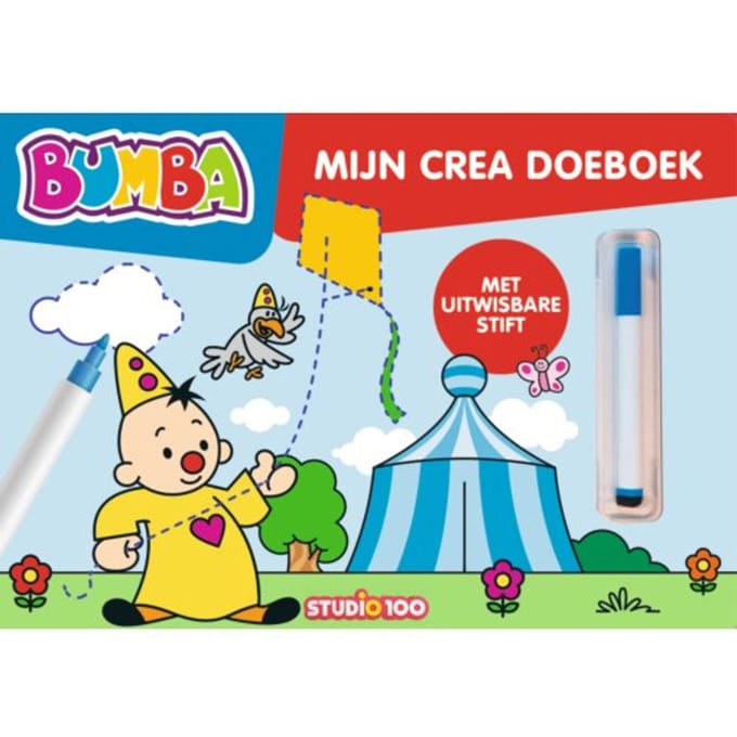Studio 100 Bumba Mijn crea doeboek Educatieve boeken (spelletjes en raadsels)