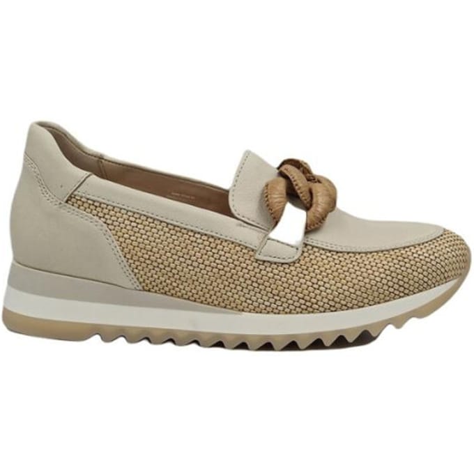 Gabor Instappers beige Leer - Maat 40