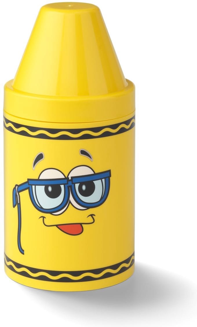 Krijtvorm Opbergdoos - Geel - Polypropyleen - Crayola