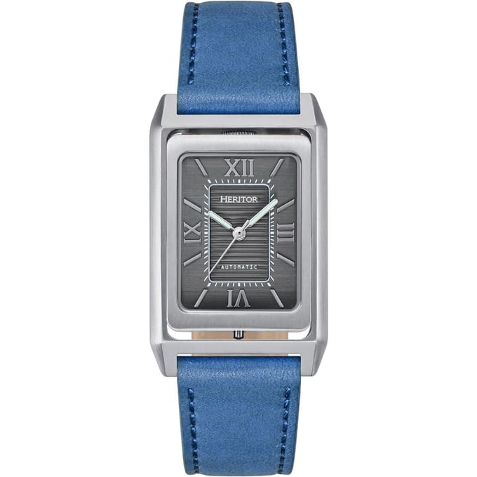 Heritor Automatic Esteban Horloge met Leren Band