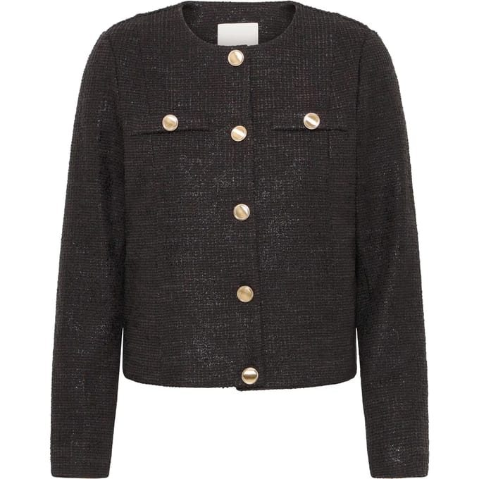 Ichi Blazer Ihkate Gleam Ja 20124867 Black Dames Maat - M
