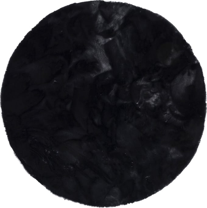 Pergamon Luxe Super Zachte Bont Vloerkleed Tapijt Plush Rond