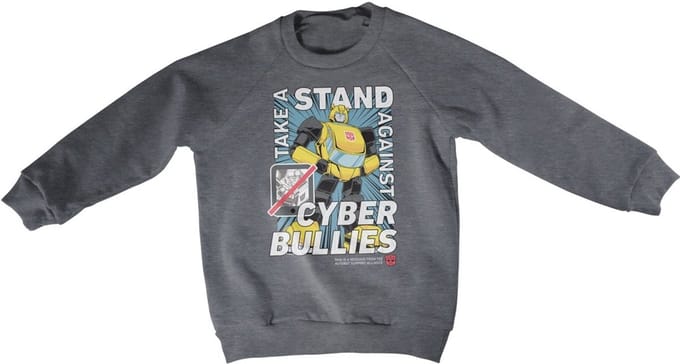 Transformers Kinder-sweatshirt ‘Take A Stand Against Cyber Bullies’ HSB-31-TF1205-DTF559