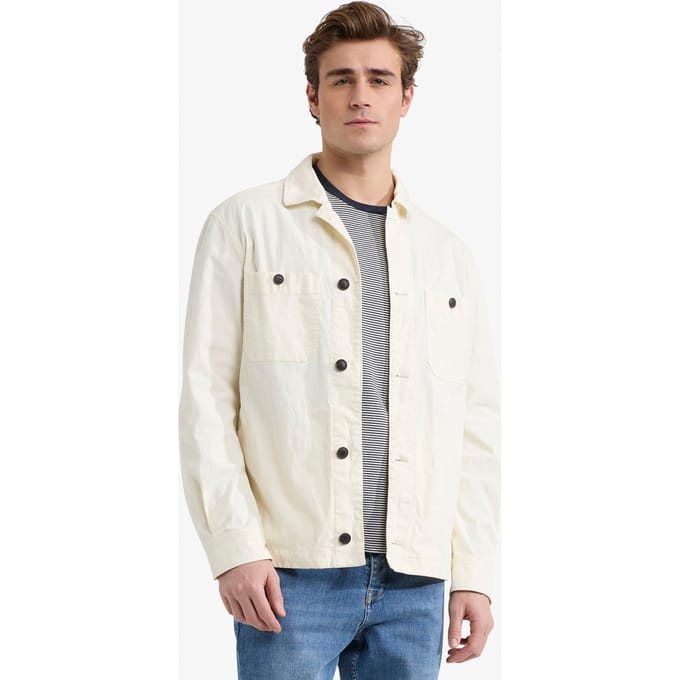 McGregor Cotton Shirt Jacket Off White Taglia: M | Giacche leggere Outlet | Uomo | Bianco
