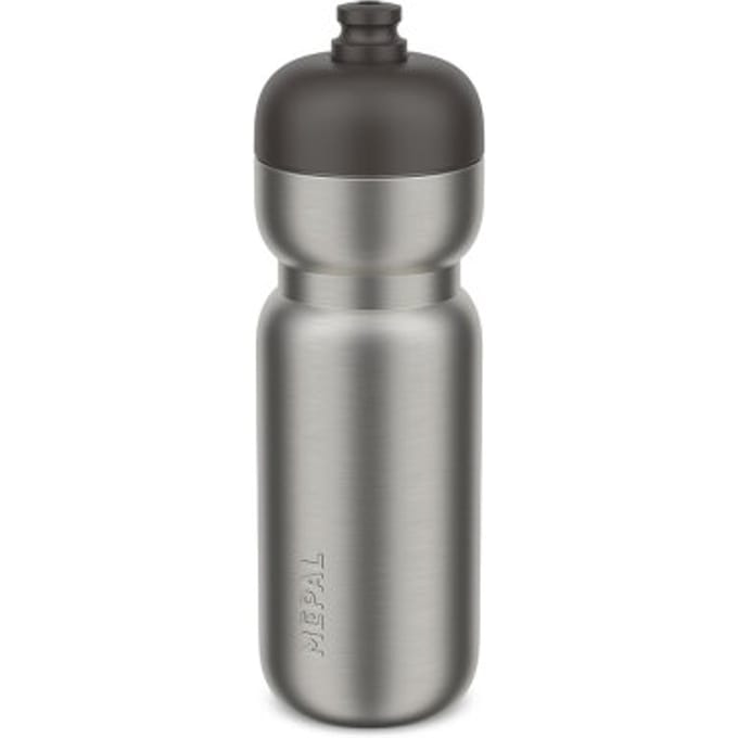 Mepal RVS bidon pull Sport - 800 ml - Pak. open en drink - Lichtgewicht RVS - Vaatwasmachinebestendig - Drinkflessen - Graphite black