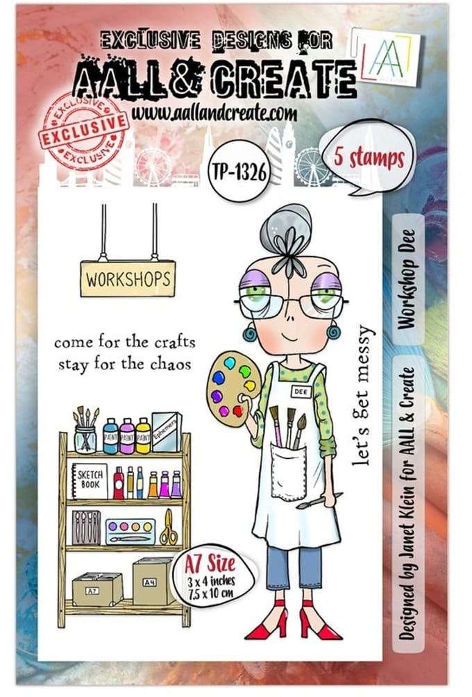 Aall & Create clearstamps A7 - Workshop Dee