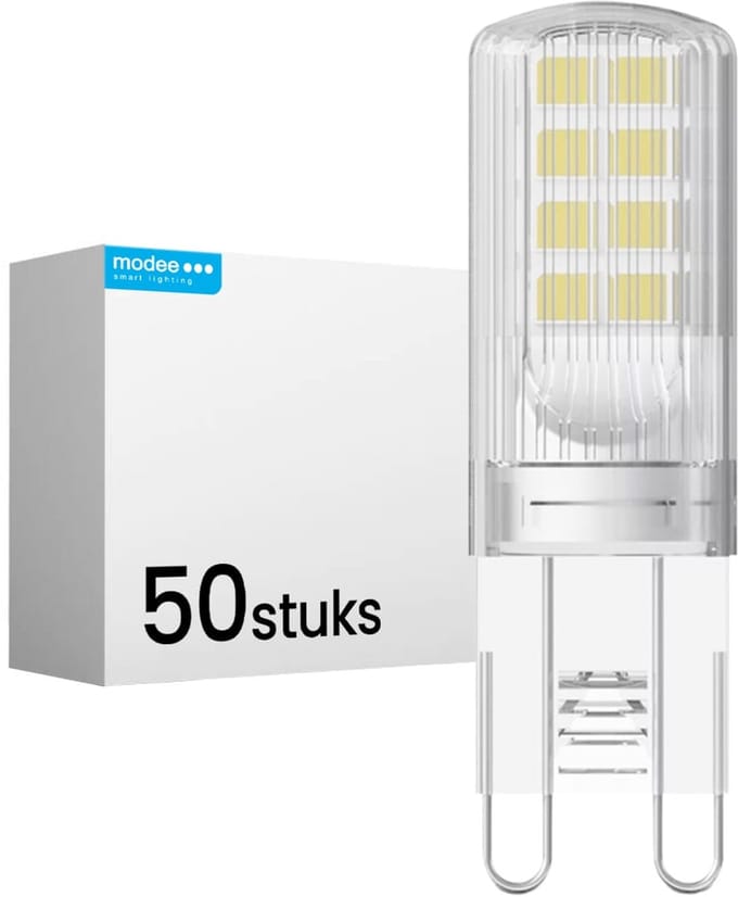 Modee LED Lamp G9 - 2.6W 2700K 320lm 230V - LED Lamp insteek - Warm Wit - 50 stuks