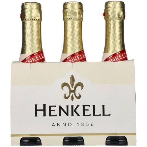 Henkell mousserende wijn Henkell Trocken Piccolo 11,5% Vol. 3x0,2l
