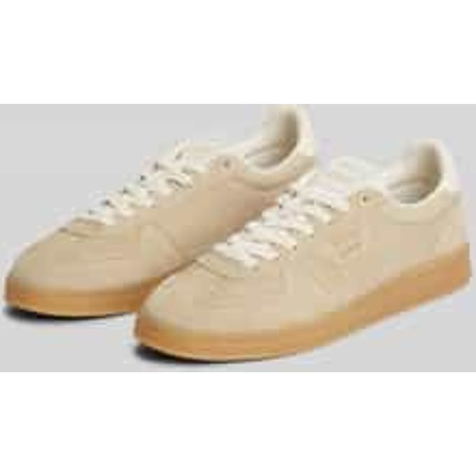 Sneakers van echt suède