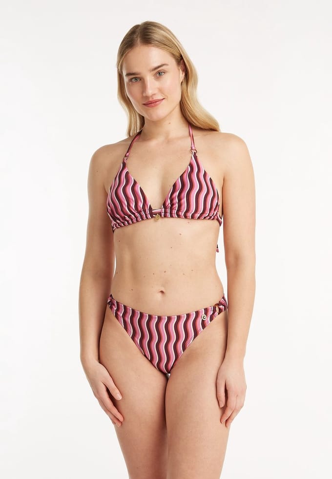 Ten Cate ring bikini bottom groovy wave voor Dames | Maat 40