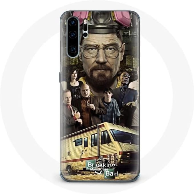 Coque pour Huawei P30 Breaking Bad Heisenberg equipages