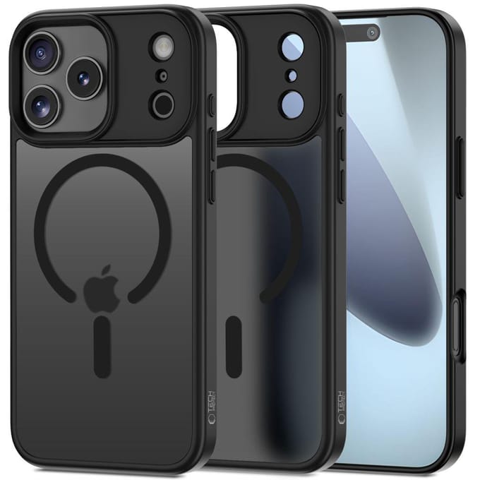 Tech-Protect MagMat MagSafe Case for iPhone 17 Pro - Matte Black