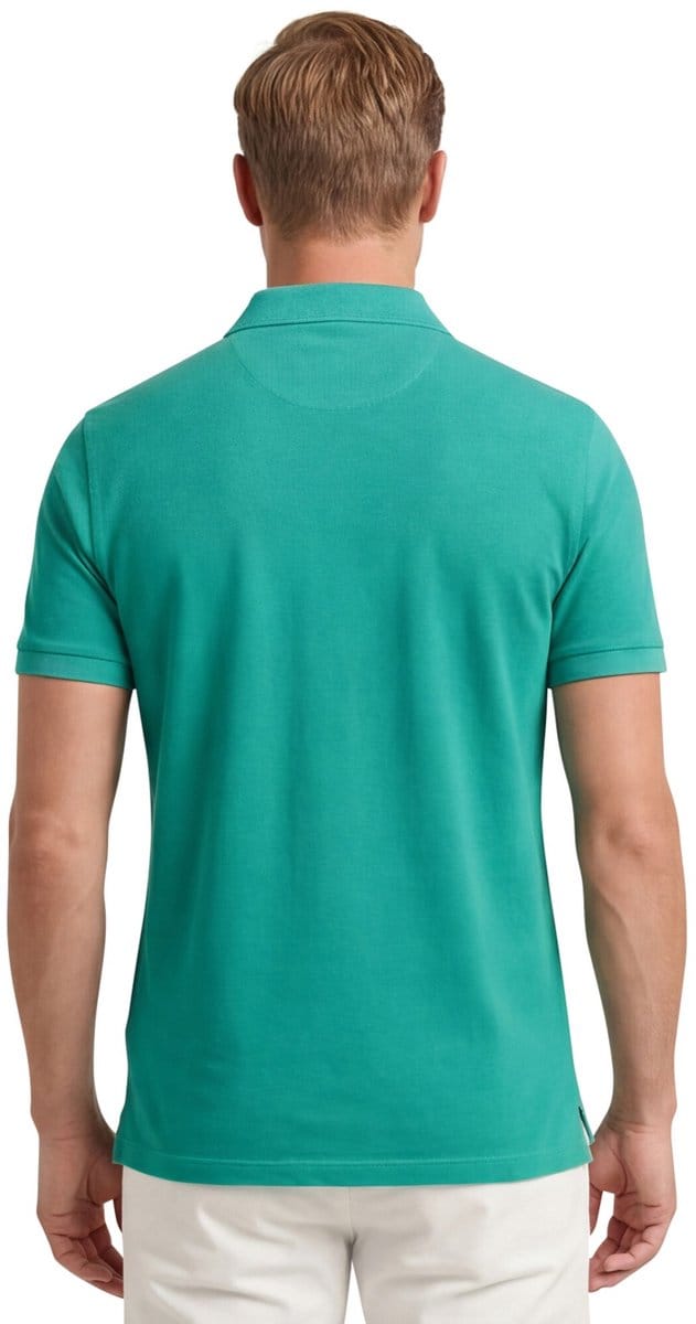 Gant poloshirt korte mouw turquoise